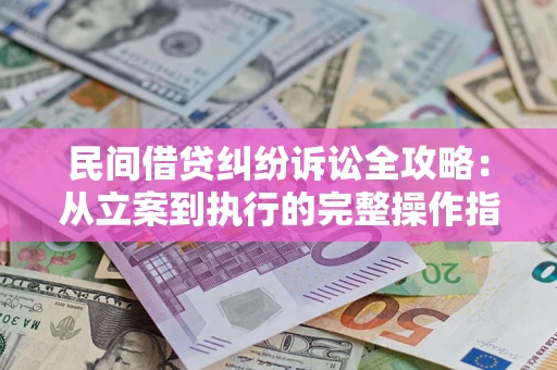 济南民间借贷纠纷诉讼全攻略：从立案到执行的完整操作指南
