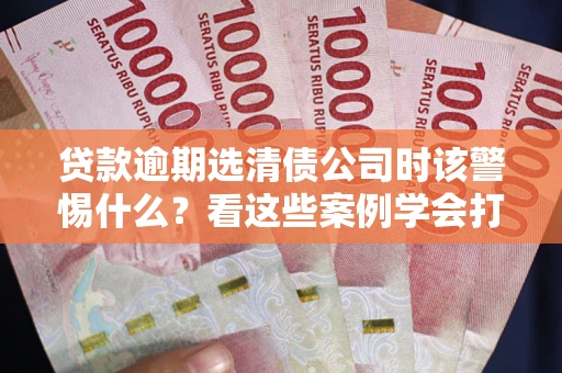 济南贷款逾期选清债公司时该警惕什么？看这些案例学会打翻身仗