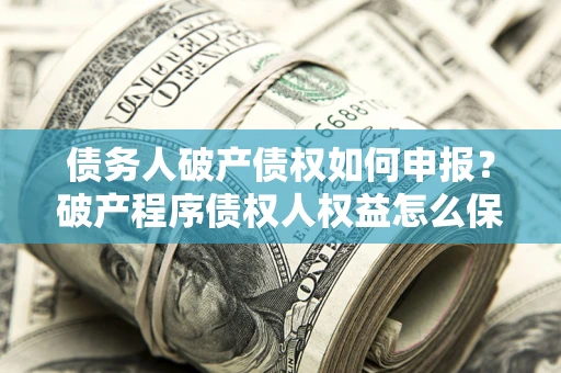 济南债务人破产债权如何申报？破产程序债权人权益怎么保障？