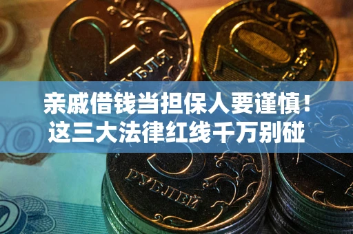 济南亲戚借钱当担保人要谨慎！这三大法律红线千万别碰