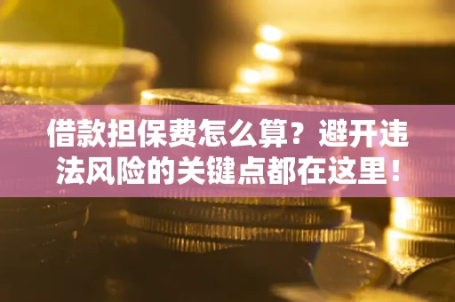 济南借款担保费怎么算？避开违法风险的关键点都在这里！