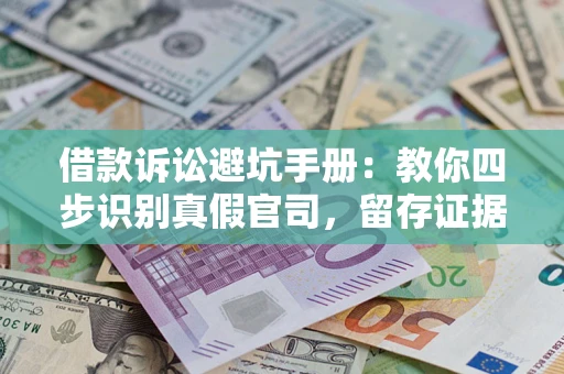 济南借款诉讼避坑手册：教你四步识别真假官司，留存证据不踩雷
