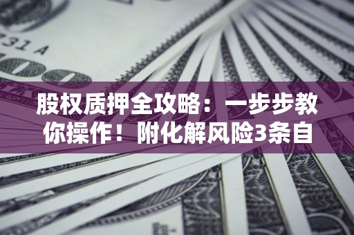 济南股权质押全攻略：一步步教你操作！附化解风险3条自救法则
