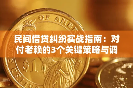 济南民间借贷纠纷实战指南：对付老赖的3个关键策略与调解盲区解析