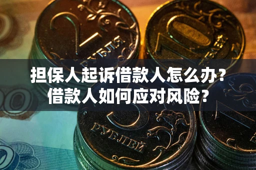 济南担保人起诉借款人怎么办？借款人如何应对风险？