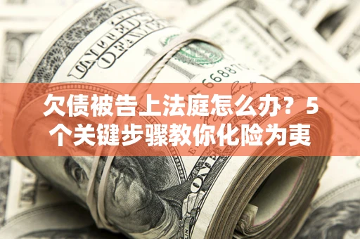 济南欠债被告上法庭怎么办？5个关键步骤教你化险为夷