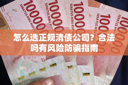 济南怎么选正规清债公司？合法吗有风险防骗指南